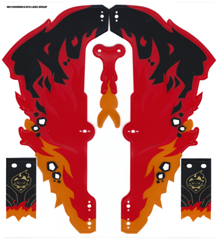 Plastic Sheet for Set 70674 - (58012/6268528)