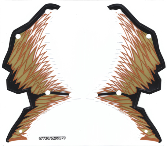Plastic Sheet for Set 71718 - (67720/6299579)