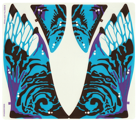 Plastic Sheet for Set 75572, Sheet 2 - (10082449/6370446)