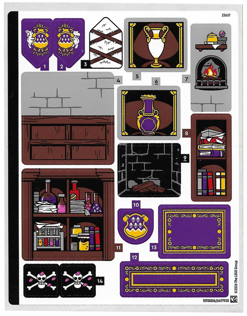 Sticker Sheet for Set 75645 - (10118806/6617930)