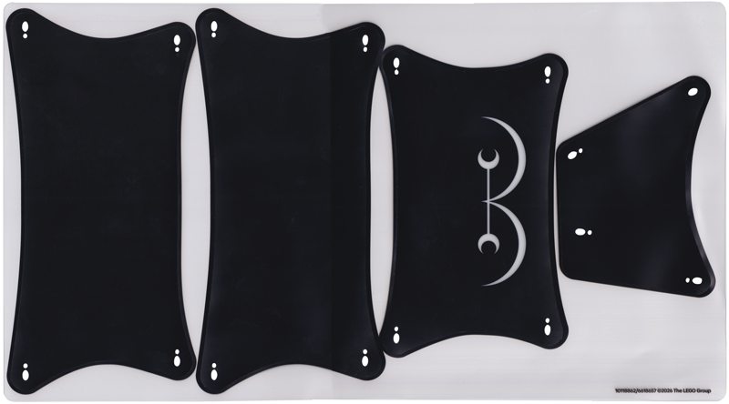 Plastic Sheet for Set 75646, Sheet 2 - (10118862/6618657)