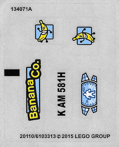 Sticker Sheet for Set 76026 - North American Version - (20110/6103313)