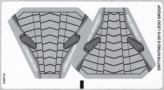Sticker Sheet for Set 76031 - North American Version - (20677/6107982)