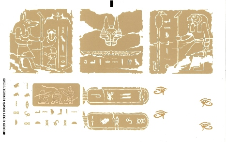 Sticker Sheet for Set 7621 - (62505/4523181)