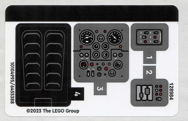 Sticker Sheet for Set 76224 - (10104995/6455388)
