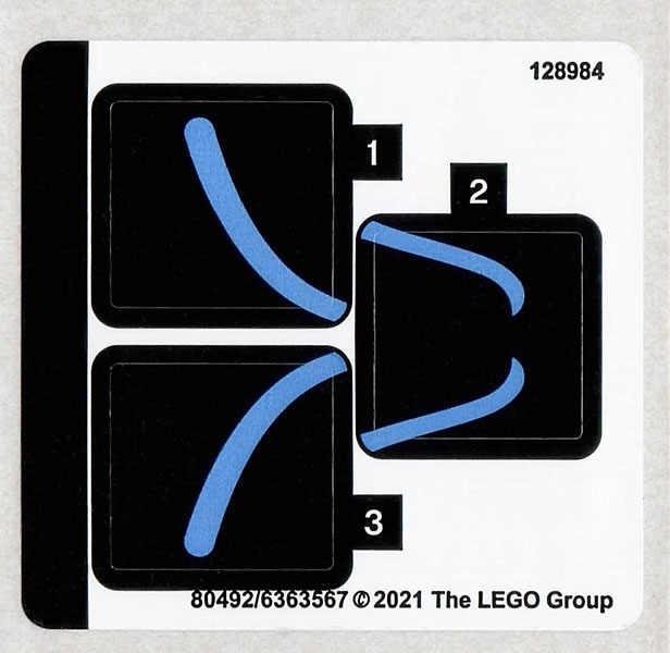 Sticker Sheet for Set 76238 - (80492/6363567)