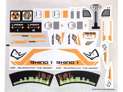 Sticker Sheet for Set 7699 - (60184/4508874)