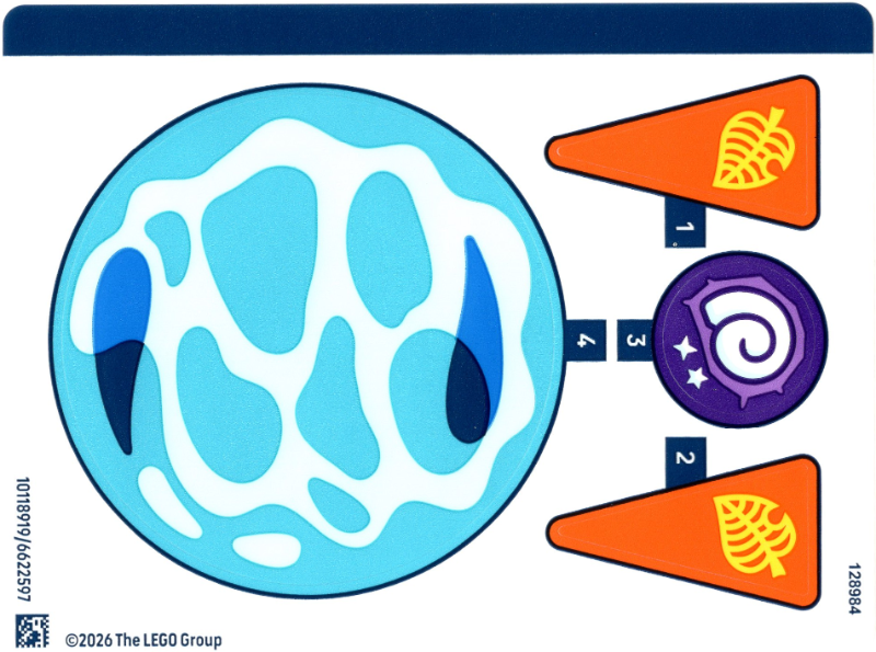 Sticker Sheet for Set 77059 - (10118919/6622597)