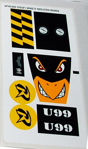 Sticker Sheet for Set 7885 - (63056/4527029)