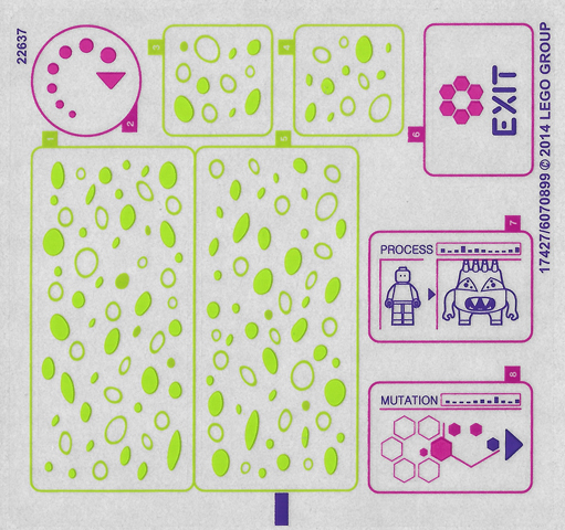 Sticker Sheet for Set 79119 - (17427/6070899)