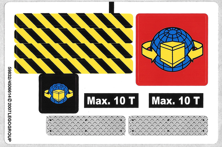 Sticker Sheet for Set 7992 - (59832/4506614)