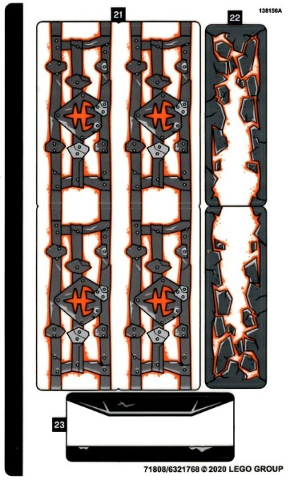 Sticker Sheet for Set 80016, Sheet 2 - (71808/6321768)