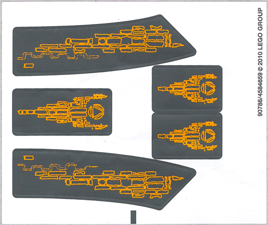 Sticker Sheet for Set 8078 - (90786/4584659)