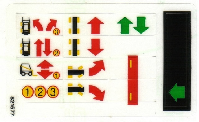 Sticker Sheet for Set 8082 - (821577)