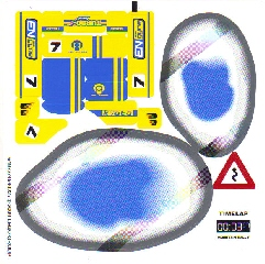 Sticker Sheet for Set 8124 - Sheet 2 (64977/4540227)