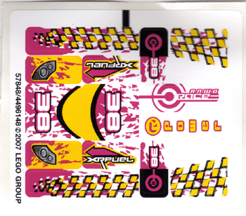 Sticker Sheet for Set 8131 - Version #2 - (57848/4496148)