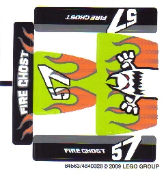 Sticker Sheet for Set 8165 - (84563/4540328)