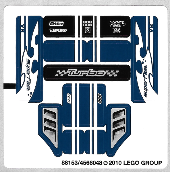 Sticker Sheet for Set 8194 - (88153/4566048)