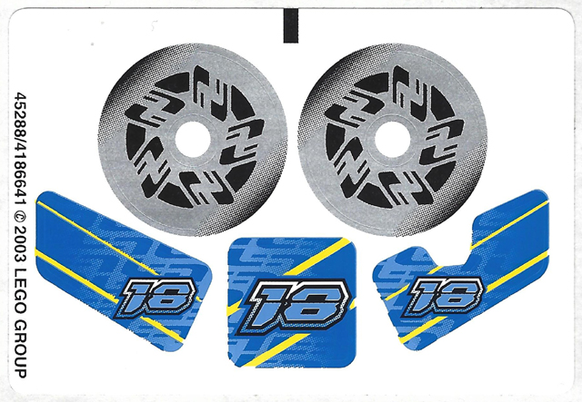 Sticker Sheet for Set 8370 - (45288/4186641)