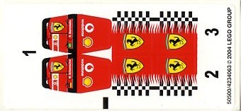 Sticker Sheet for Set 8389 - (50500/4234063)