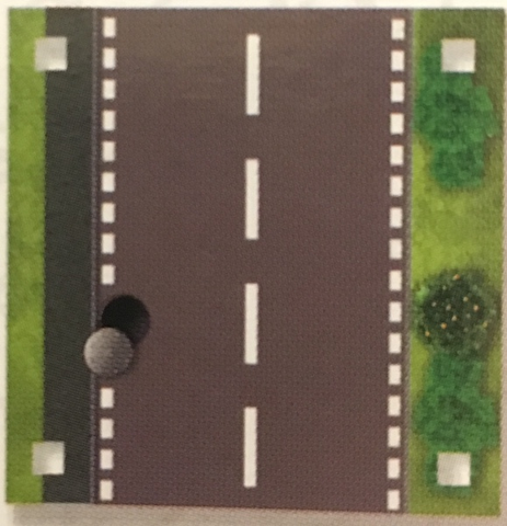 Paper Playmat Road, Double-Sided, Straight/Curved (853840)