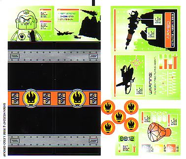 Sticker Sheet for Set 8637, Sheet 2 - (64564/4535347)