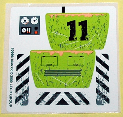 Sticker Sheet for Set 8709 - (85666/4546366)