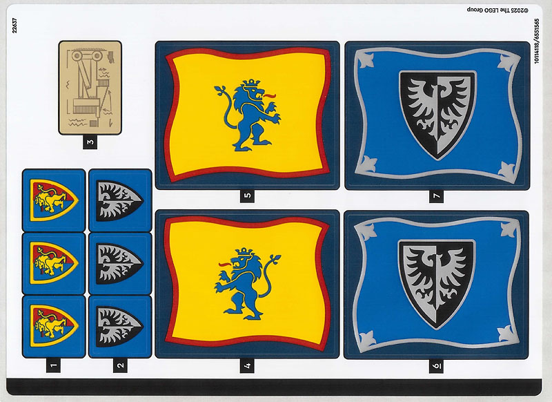 Sticker Sheet for Set 910045 - (10114118/6551565)