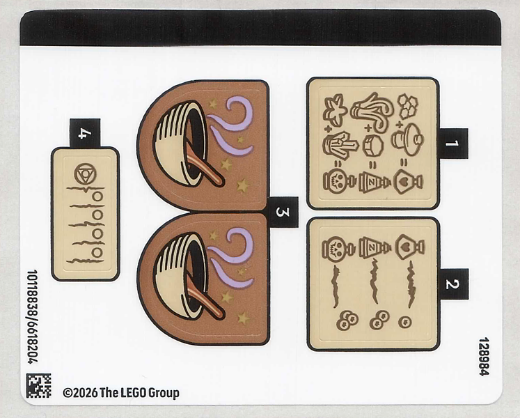 Sticker Sheet for Set 910062 - (10118838/6618204)