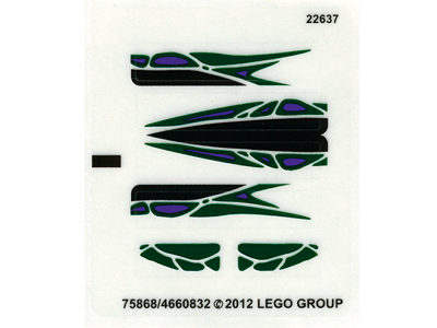 Sticker Sheet for Set 9456 - (75868/4660832)