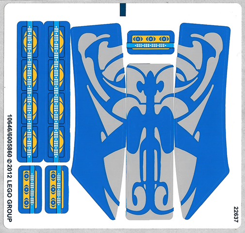 Sticker Sheet for Set 9499 - (10646/6005860)