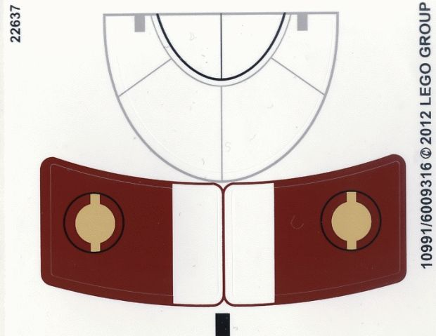 Sticker Sheet for Set 9526 - (10991/6009316)