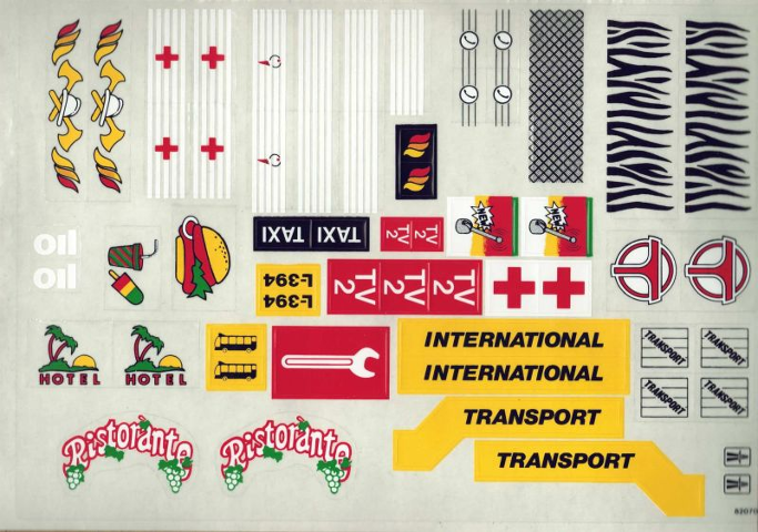 Sticker Sheet for Book 260 - (820700)