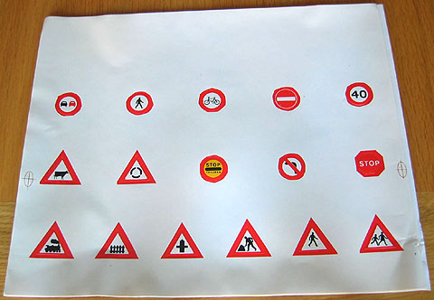 Sticker Sheet for Set K1062