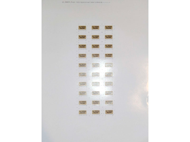 Sticker Sheet for Set ST1 - 'All Friends Welcome' (Full Sheet of 30)