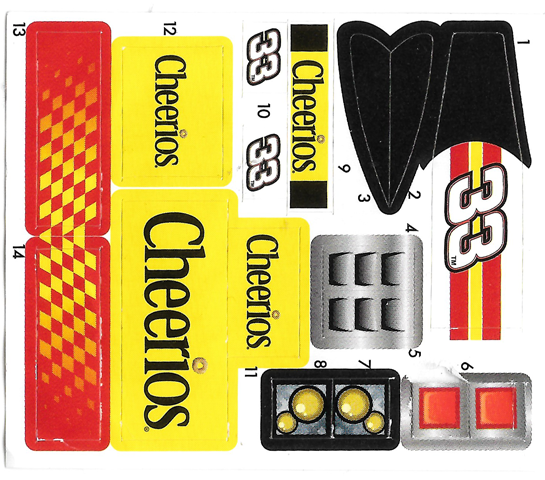 Sticker Sheet for Gear ffrac1