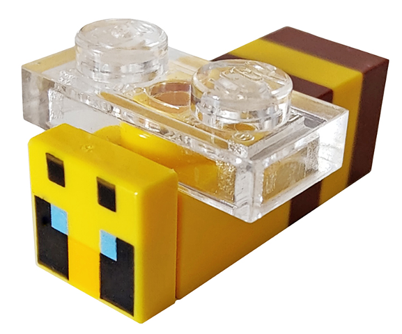 Figurka LEGO Klidná včela zepředu