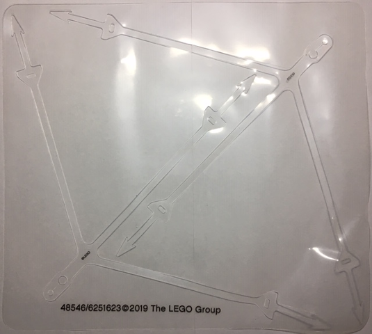 Plastic Sheet for Sets 60208 and 60210 - (48546/6251623)