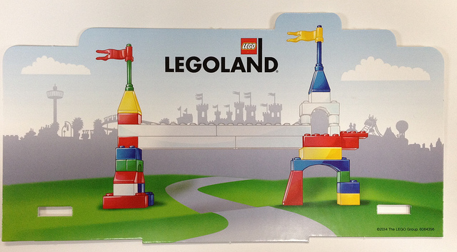 Paper Cardboard Backdrop for Set 40115