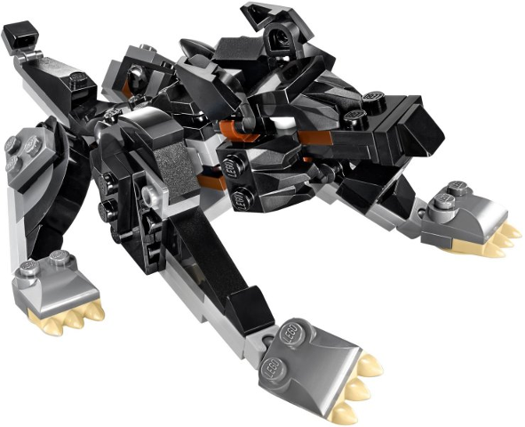 Fenris Wolf - Set 76084 - Brick Built