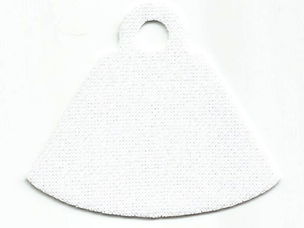 Minifigure Cape Cloth, Stepped Shoulders with Single Top Hole - Spongy Stretchable Fabric