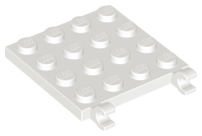 Select Colour Modified w Clips Horizontal LEGO 11399 4X4 Plate S13 
