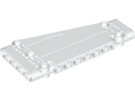 4 x NEW LEGO TECHNIC WHITE TAPERED PANELS  5 x 11 x 1 PART No 6097440 