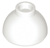 Brick, Round 1 1/2 x 1 1/2 x 2/3 Dome Top