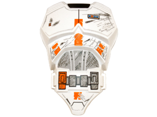 Large Figure Torso with SW Battle Damaged Armor Pattern (Clone)