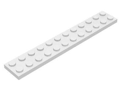 2 X 12 Lego 2 x 12 Plate Flat Dark Gray Lot of 8 #2445 