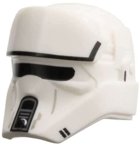 Minifigure, Headgear Helmet SW Imperial Remnant AT-RT Driver Pattern
