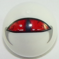 Technic Ball Joint with Red Eye Pattern