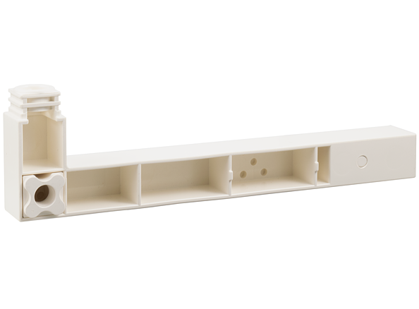 Scala Support L 18 Studs Long with Support Connector with Pin and Support Connector Brick, Pin Hole (33037 / 6808 / 6810)