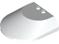 Windscreen 6 x 6 x 1 1/3 Curved